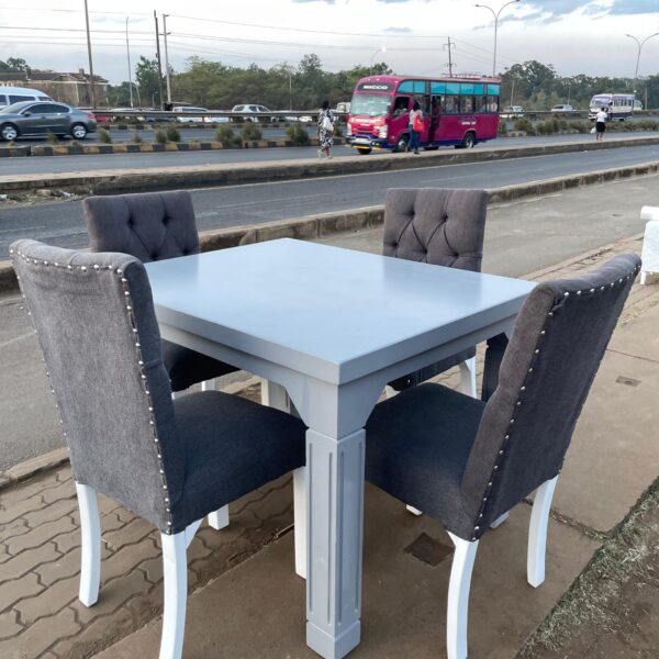 Harmony tufted 4 seater dining table