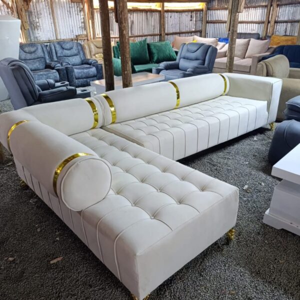 Modern L-shaped sofa