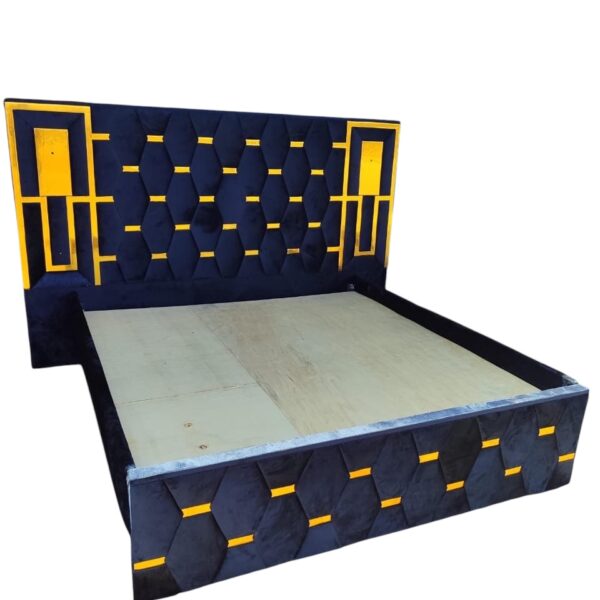 Black 5 by 6 bed