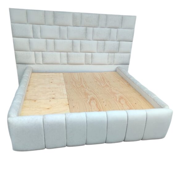 Classic white 6 by 6 bed