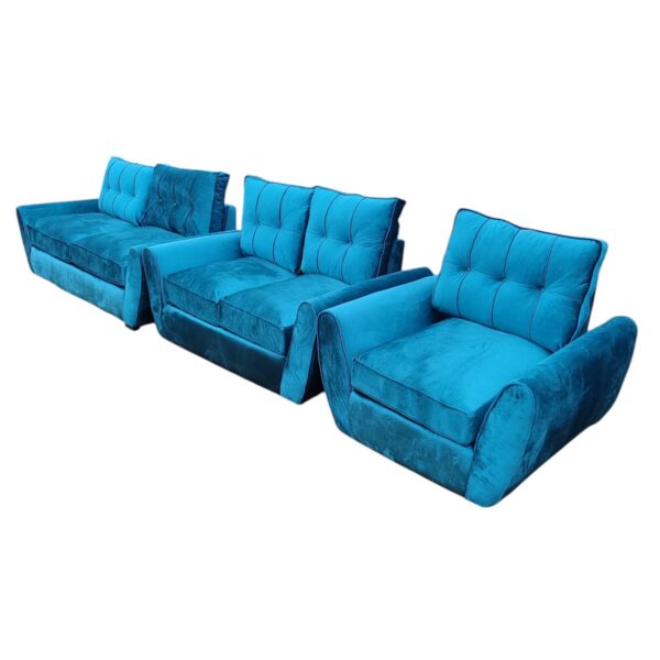 6 seater pillow back sofa